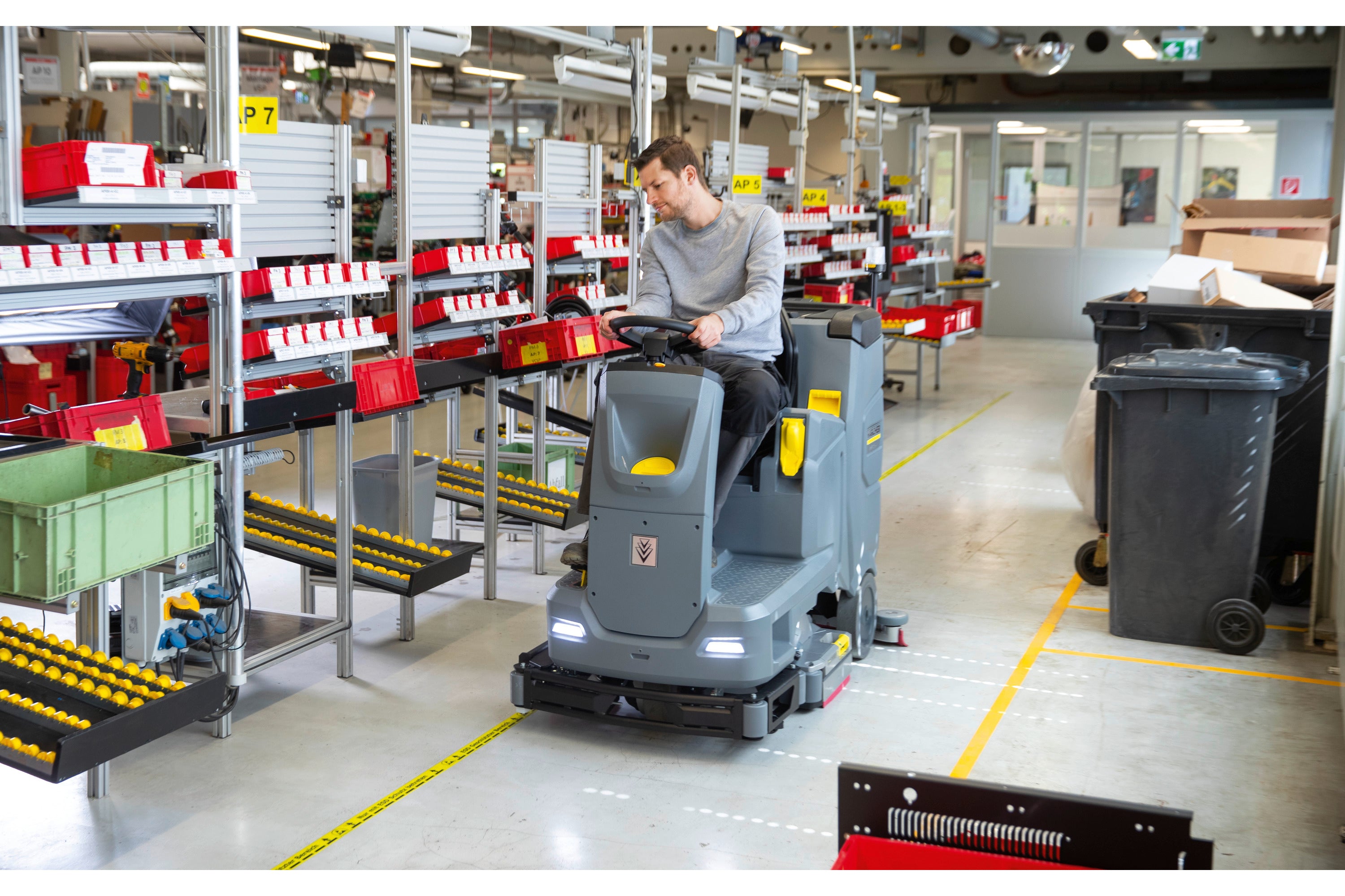 Kärcher Scheuersaugmaschine B 110 R Bp Pack 160 Ah Li Dose+SSD+R75