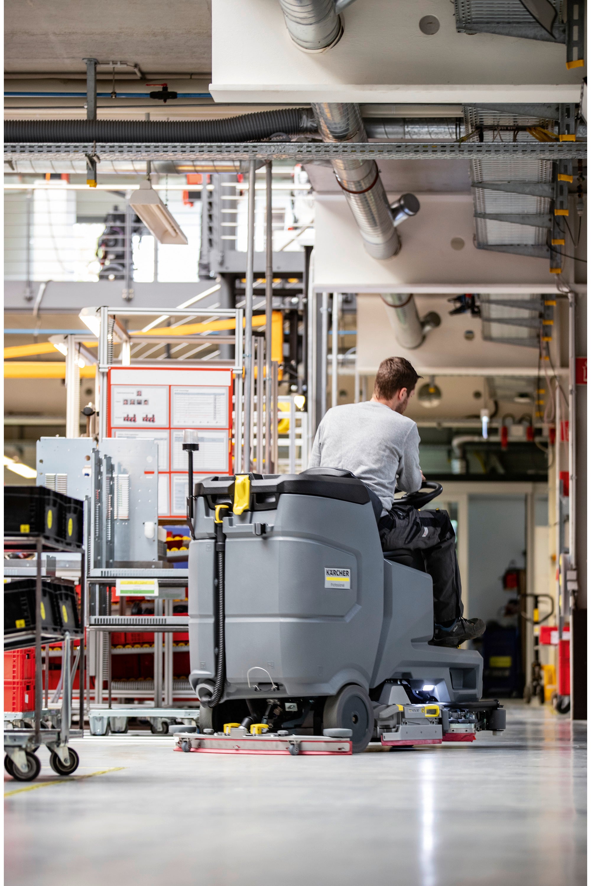 Kärcher Aufsitz-Scheuersaugmaschine B 110 R Bp Pack 285Ah Dose+R75