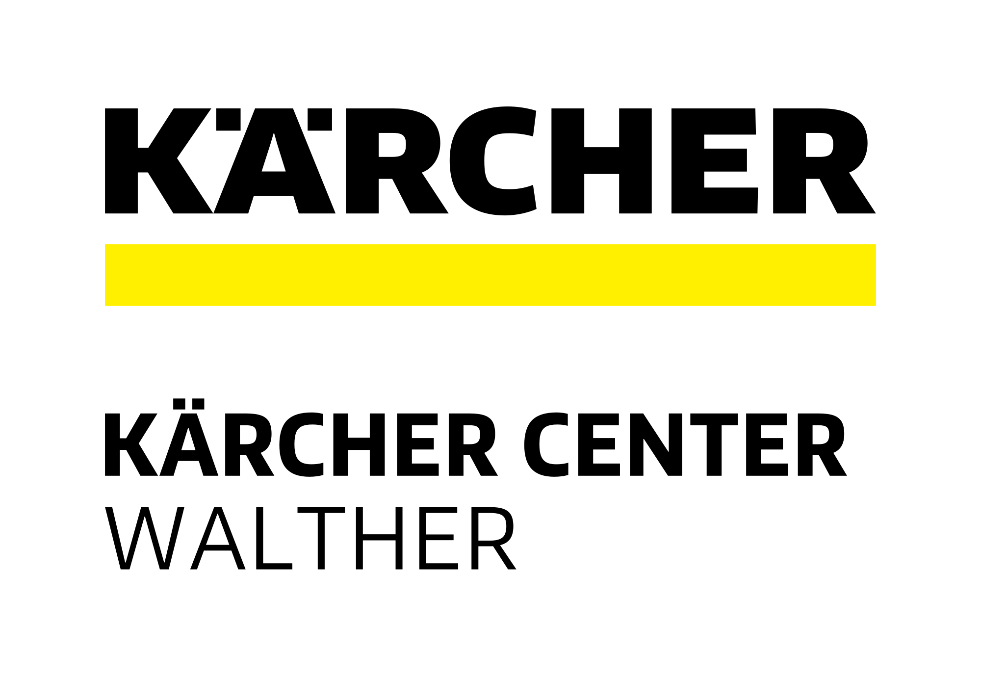 Kärcher Center Walther Logo (transparent)
