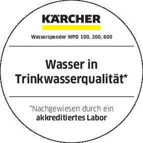 Kärcher Wasserspender WPD 200 Basic Tischgeraet schwarz