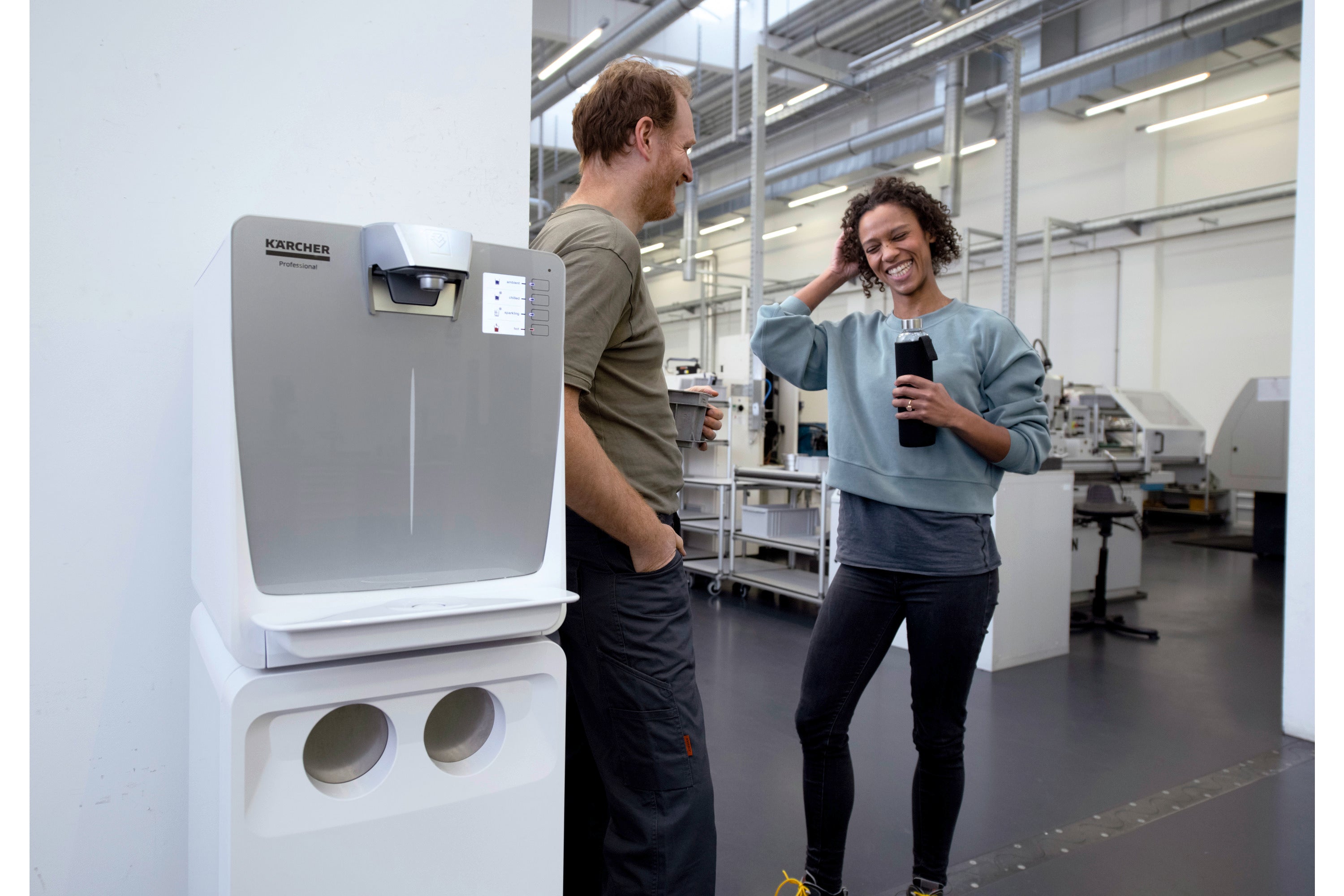 Kärcher Wasserspender WPD 200 Advanced Tischgeraet weiss