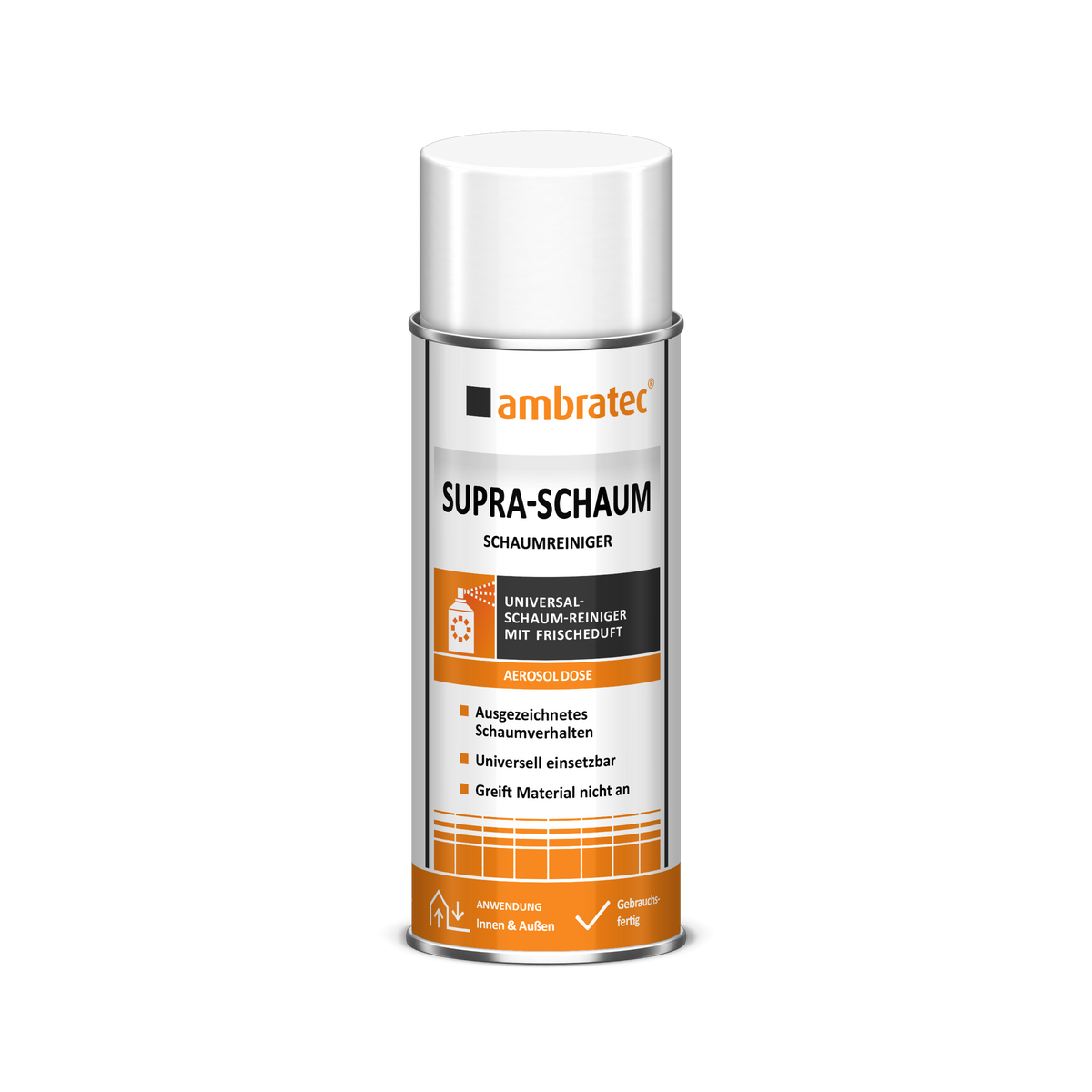 Ambratec SUPRA-SCHAUM Universal-Schaumreiniger, 400-ml-Dose