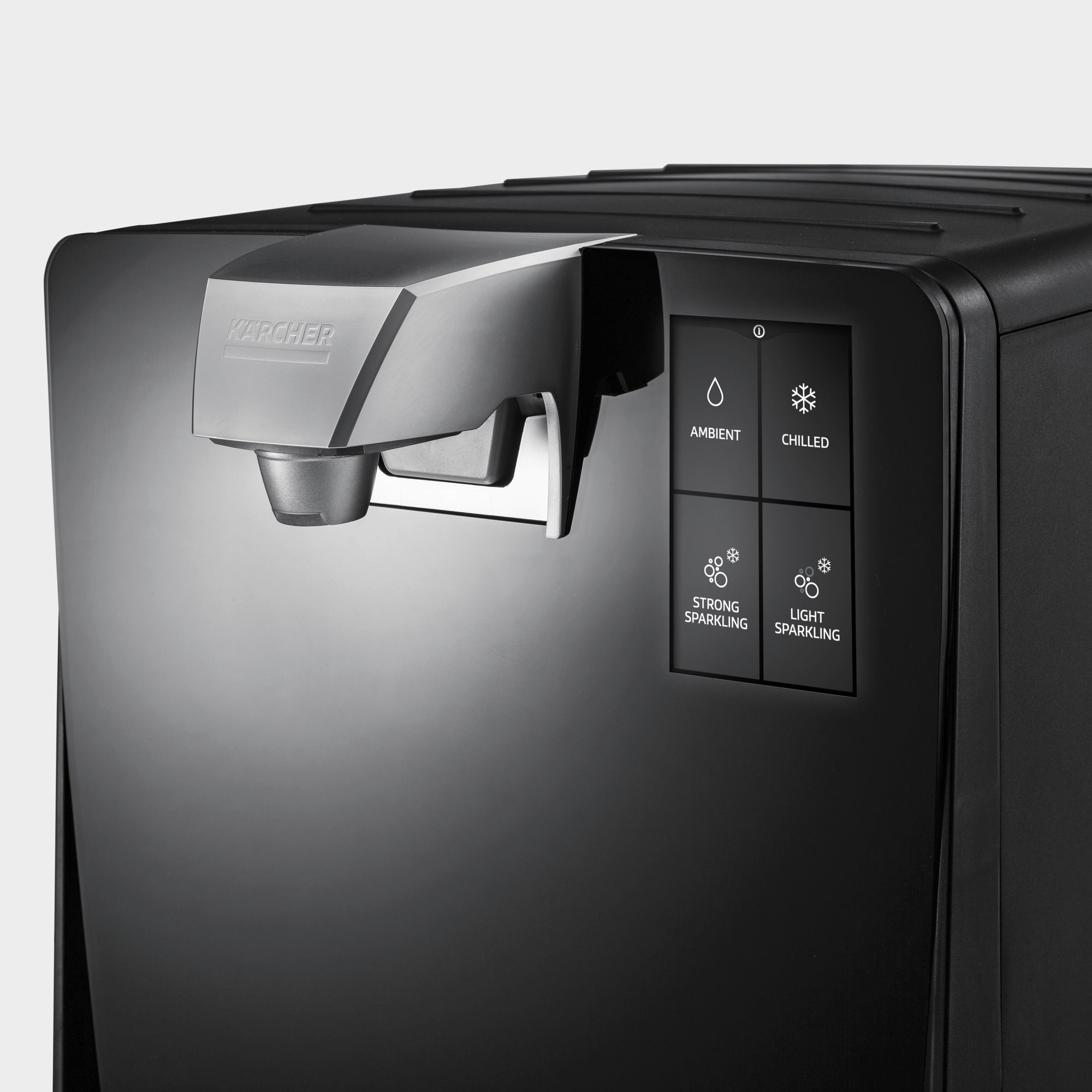 Kärcher Wasserspender WPD 45 Thermo!Secure Sparkle Black