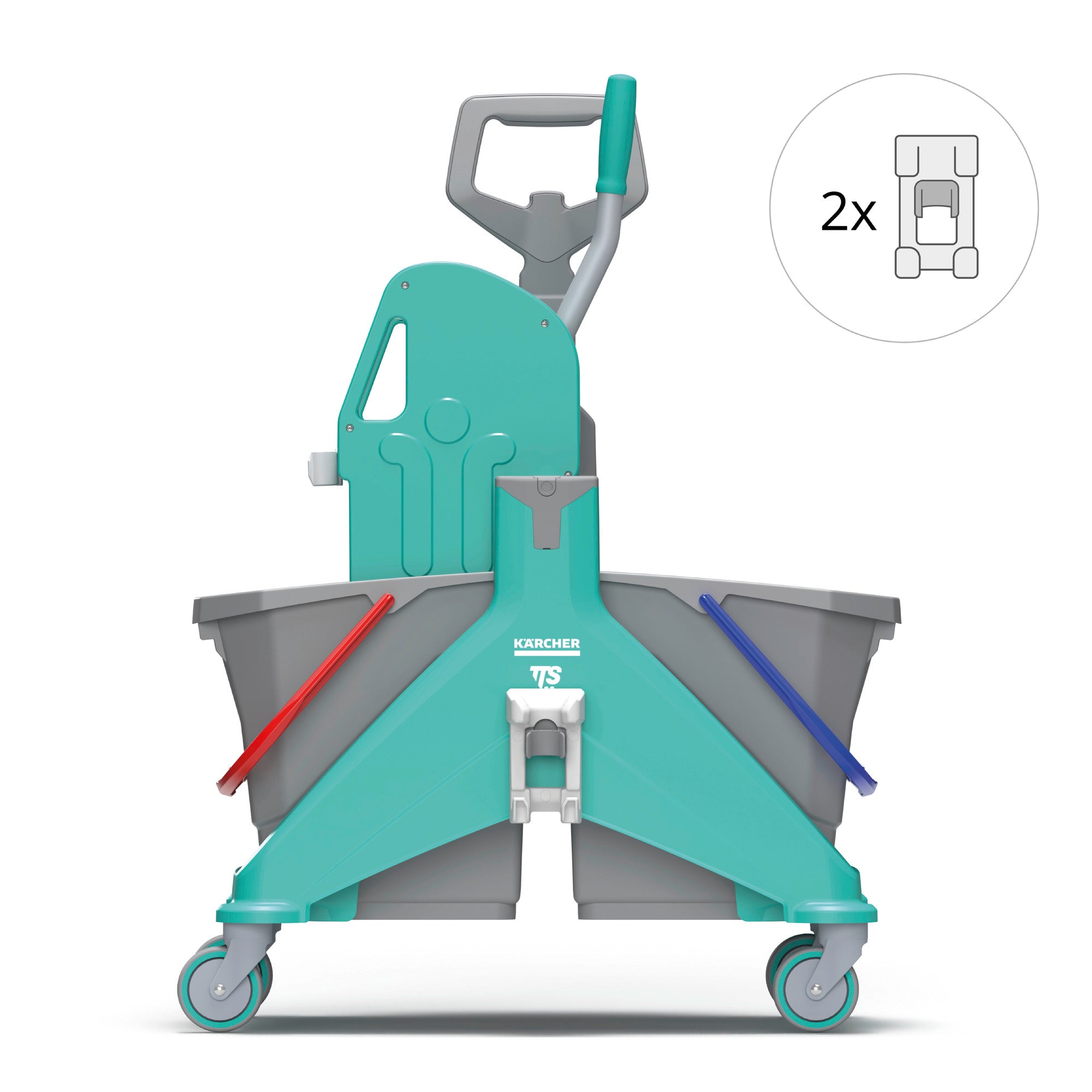 Kärcher Nickita Tec mit zwei Plug Lampo 2 x 15 l