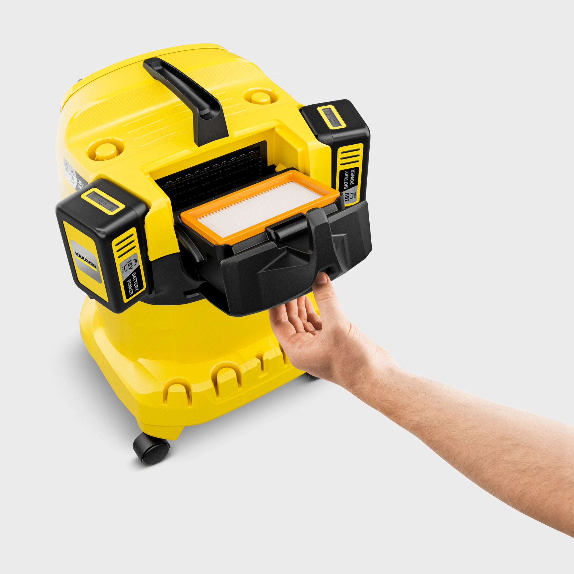 Kärcher Nass-/ Trockensauger WD 4-18 Dual Battery Set V-20/22 *EU