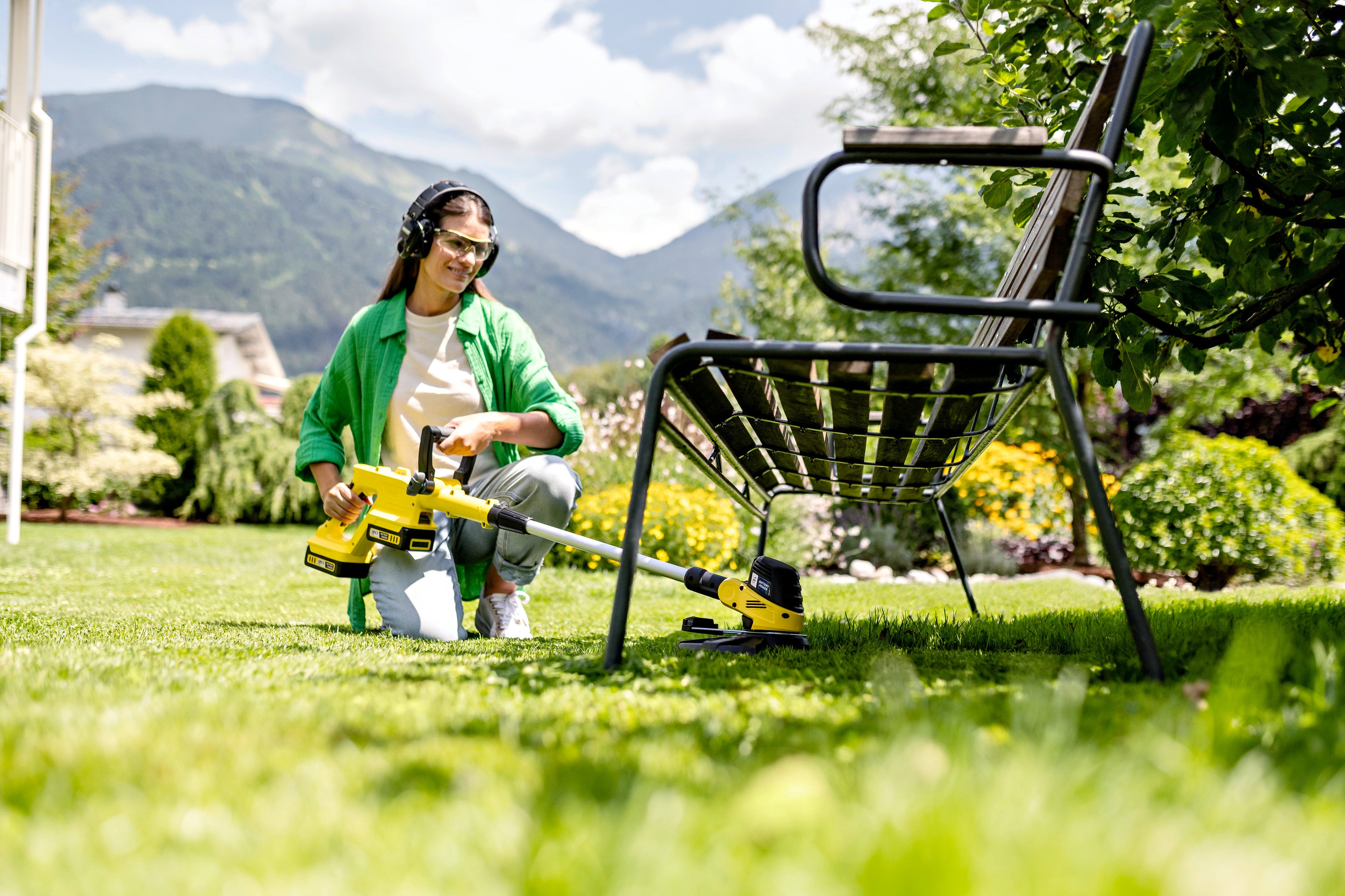 Kärcher Grastrimmer LTR 3-18 Dual Battery Set *EU