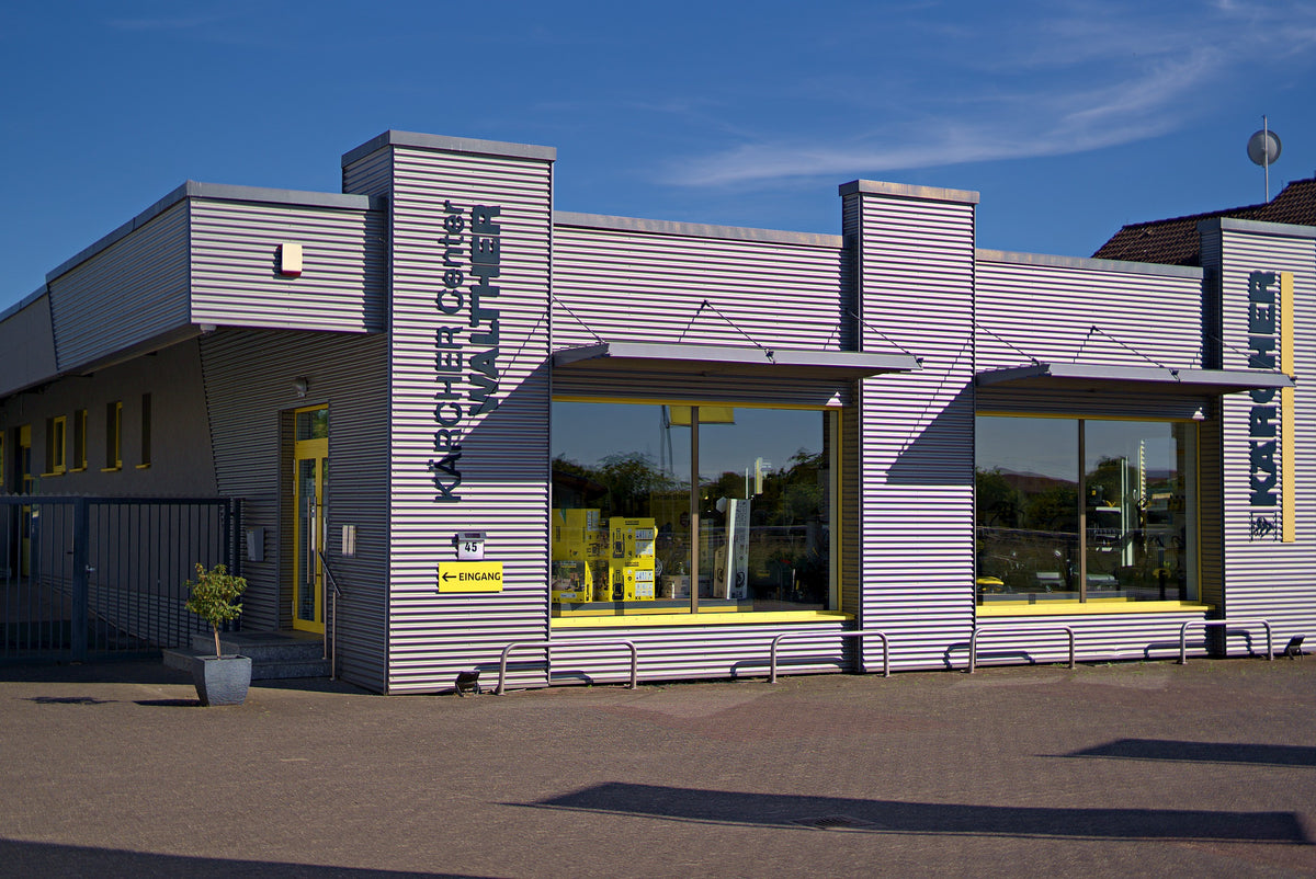 Kärcher Center Walther – Standort Hattersheim, Außenansicht