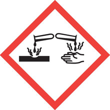 Gefahrensymbol GHS05 — Ätzwirkung